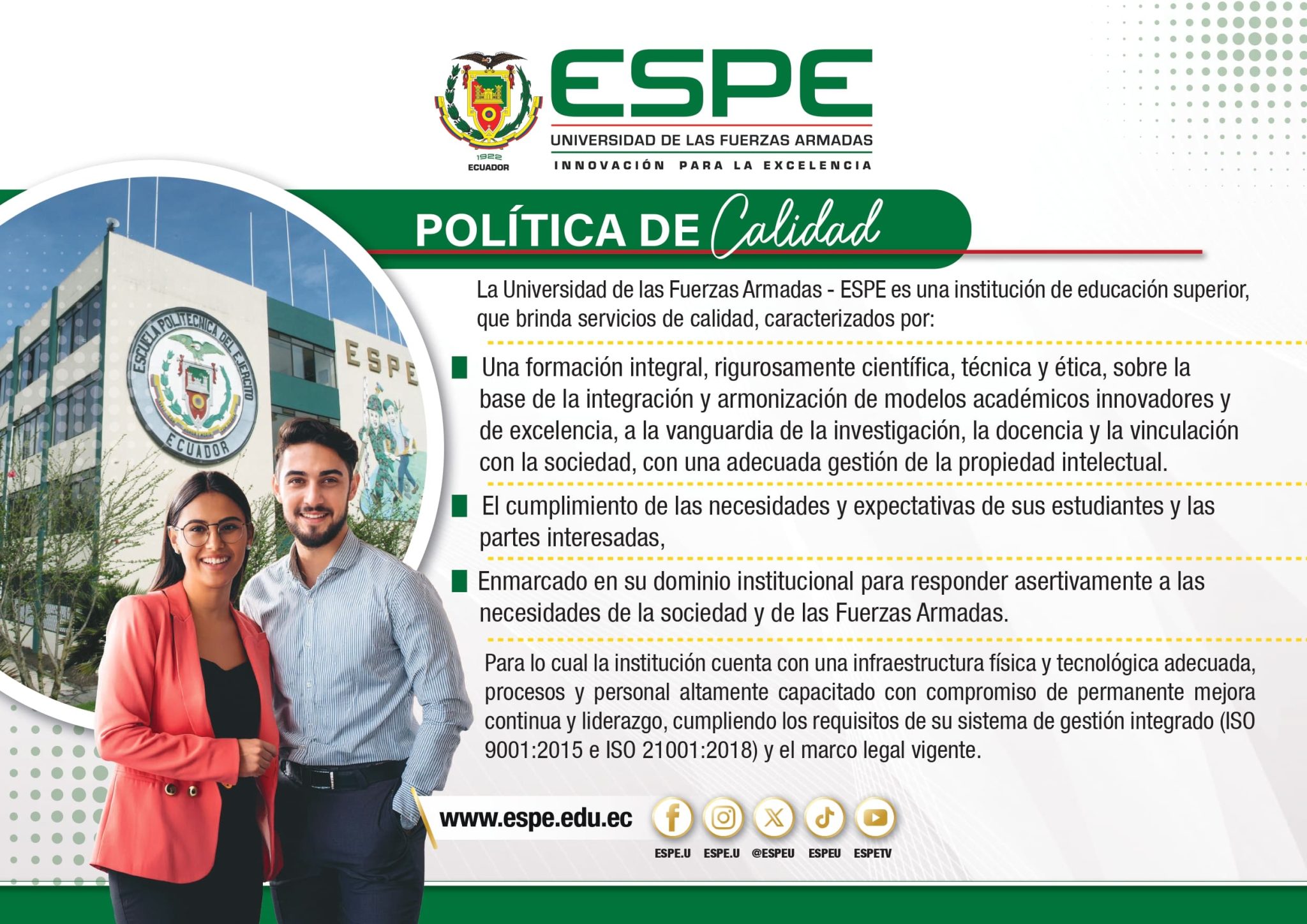 Políticas y objetivos | IDIOMAS